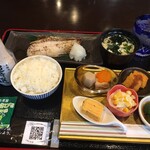創作料理 アンク・クロス - 日替わり 赤魚粕漬焼おばんざいセット