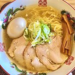 らぁ麺 おかむら - ラムは塩対応     ラムボーン出汁塩ラーメン