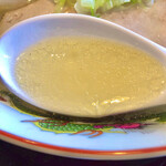 らぁ麺 おかむら - ラムボーン出汁の塩スープ