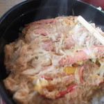 Shiosai No Yakata Yashirou - 豪華おどろき　蟹玉丼です。１３６５円。