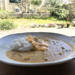 カフェ キッカ - ◆カレーは一口目はマイルドで、後から辛味がくるとのこと。