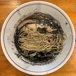 博多豚骨ラーメンまるせん - ストレート細麺