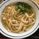 うどん 一福 - かけうどん小　270円
