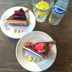 TAKAO COFFEE 珈琲焙煎工房 - ■森の苺
■チョコレートと珈琲のムース