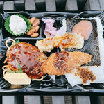 ダイエー - よりどりおかずの海苔弁当　税抜398円→358円