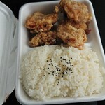 Karaage Semmon Matsumurashouten - 旨塩から揚げ弁当・中・ご飯大盛 700円