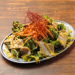 pork honey mustard salad