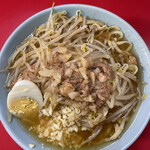 ラーメン 富士丸 - ラーメン少な目ニンニク少な目