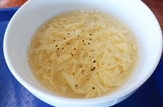 Jun Blend Kitchen - サラダプレートのスープ