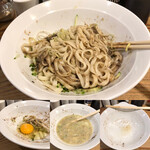 盛岡じゃじゃ麺専門店 じゃじゃおいけん 三軒茶屋本店 - じゃじゃ麺(中盛り)700円…麺と具材を混ぜる→麺が少なくなったら卵を割り入れる→チータンタンスープ→ごちそうさま♪