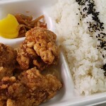 炭火焼鳥 唐揚げ 鳥よし - 