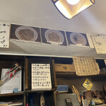 盛岡じゃじゃ麺専門店 じゃじゃおいけん - 店内…じゃじゃ麺の召し上がり方、壁に貼られています♪