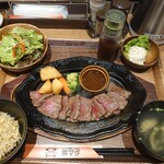 宮崎牛ステーキと宮崎地鶏 肉バル食堂 みやざき晴マチ - 