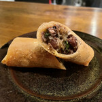 九〇萬 - 蛍烏賊、菜の花、がんそく 春巻き