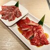 タレ焼肉、塩ホルモン。まるきん食堂