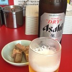 Ra-Men Yamaokaya - キャーーー！！！
                        
                        チンカチンカの冷やっこいルービーヽ(´o｀
                        
                        個人事業主の特権。
                        
                        昼間っから飲める！！！！！！
                        
                        
                        ツマミのコロチャーはLINEのアプリで無料❤️
                        
                        
                        
                        