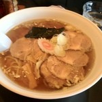 自家製麺 名無し - チャーシュー麺大盛り