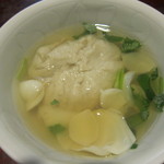 季より - ユリ根鍋の中にはそばがき②