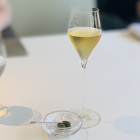 レストラン オオツ - ① グリーンオリーブ+ノンアル泡