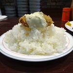 Hambagu No Mise Bea - ミニポークソテー＋カキフライ３個（大盛）1,250円