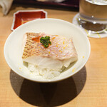 東麻布 天本 - ノドグロご飯