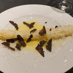 三和 - ホワイトアスパラにパルミジャ