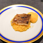 三和 - 炭焼きのどぐろとサフランリゾット