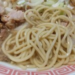 中華そば えもと - 麺の感じ
