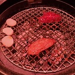 Sumibi Yakiniku Meisuien - ハラミとロース