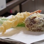 桶家乃隠居 - えび、しいたけ