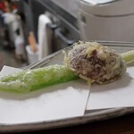 桶家乃隠居 - うるい、しいたけ