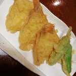 すし和楽 - のどぐろの天ぷら。