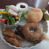 ヒカリノカフェ - 料理写真:パンプレートセット（１，２００円）ドリンク、デザート付き