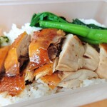 KAM'S ROAST EXPRESS - Soya Sauce Chicken Rice／桶子油鸡饭