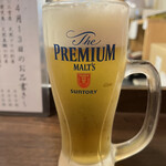 金町製麺 - ザ・プレミアム・モルツ(生)