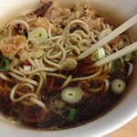 一〇そば - 漆黒のお汁