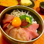 銀平 北新地店 - 海鮮丼定食¥1320