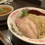 金町製麺 - 味噌つけそば（辛増）