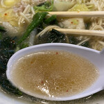 岐阜タンメン - スープは鶏ガラ