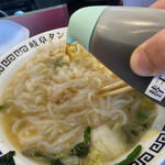 岐阜タンメン - 替え玉用の追加ラーメンスープ