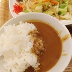 こもろ食堂 - カレーを掛けてみた