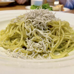 今日和 - しらすのジェノベーゼパスタ