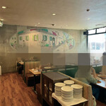 今日和 - 満席の店内。写真で音は聞こえませんが賑わってます。でも決して騒音ではないレベル。