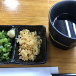 讃州手打ちうどん 我龍 - 薬味たち