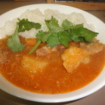 ミャンマーカレー TeTe - 豚軟骨赤カレー１