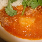 ミャンマーカレー TeTe - 豚軟骨の赤カレー２