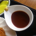 とわいらいと - 【2013年01月】ロースカツ定食のソース。