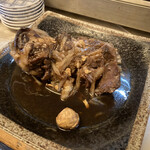 魚立呑み　いそかわ - まぐろ目玉煮付け　420円