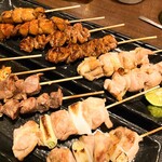魚好 あざみ野駅前店 - 焼き鳥盛り合わせ
