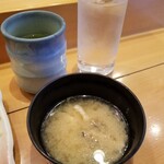 Tsukiji Sushikou - アラ汁。
